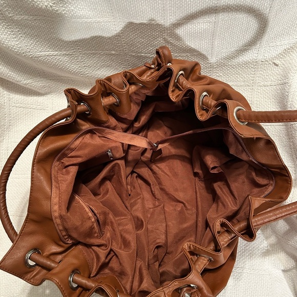 Brown Studded Handbag - Picture 4 of 6